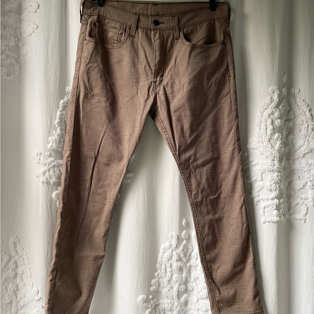 Levi's Houndstooth Patterned Pants - image 1